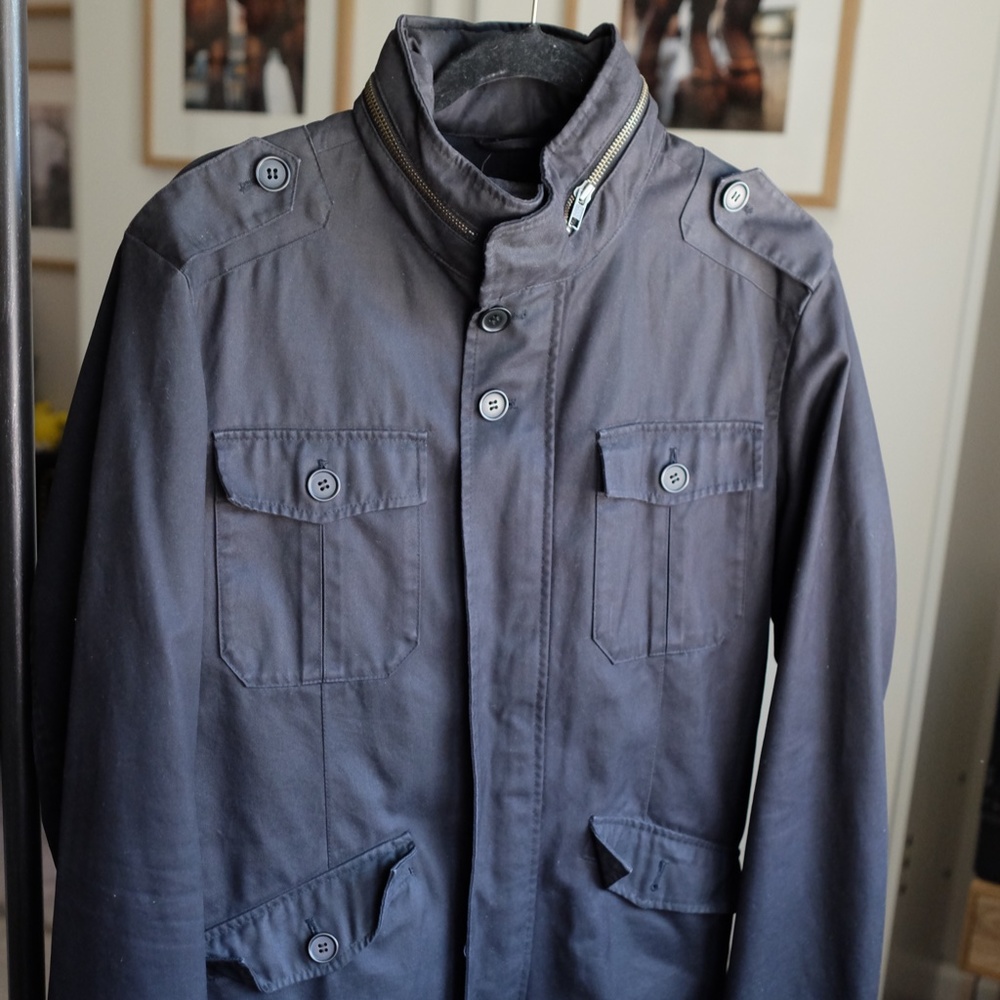 Black H&M Men's Jacket, Sz. 40R